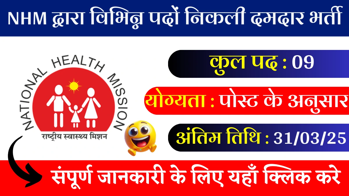 NHM Recruitment 2025